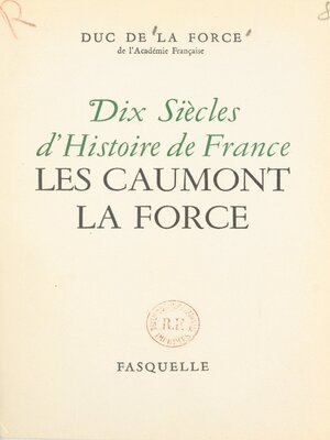 cover image of Dix siècles d'histoire de France